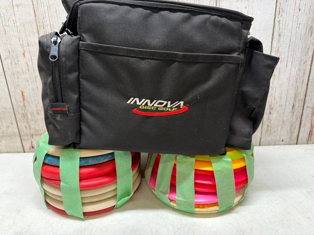 Disc gold set and bag