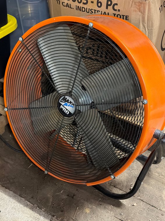 Industrial Max Air pro fan