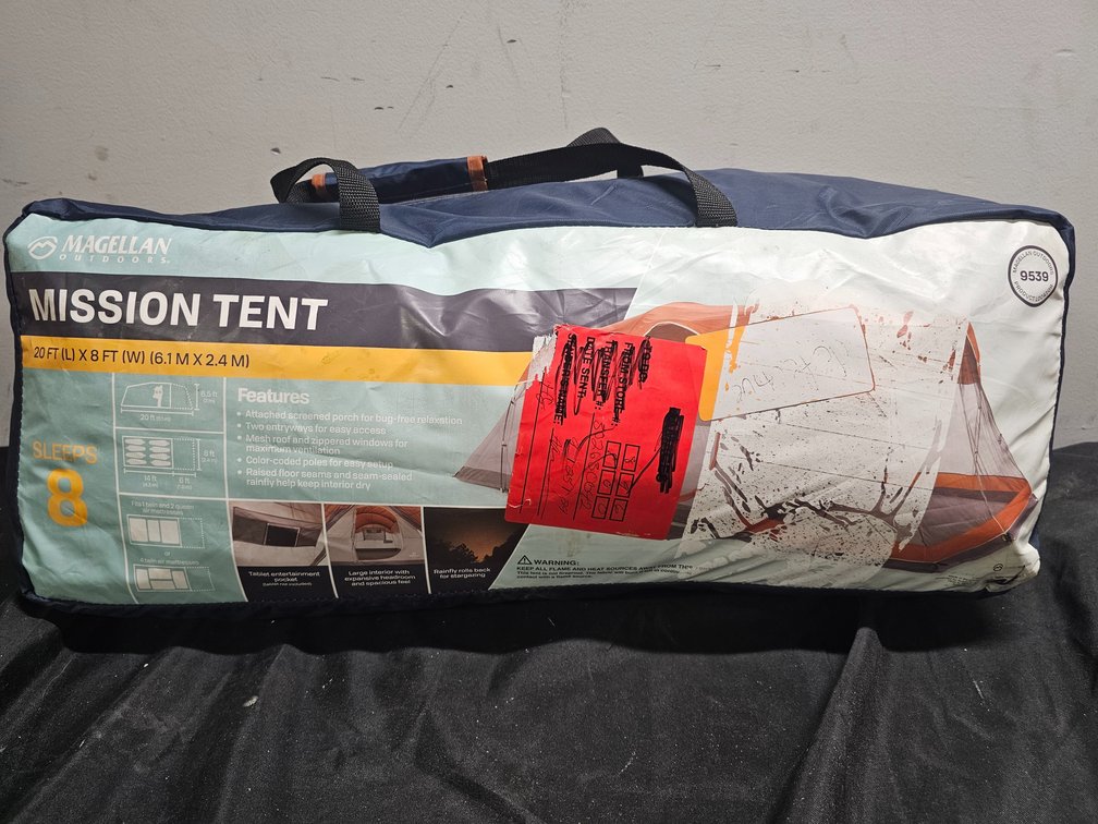Mission Tent Sleeps 8 