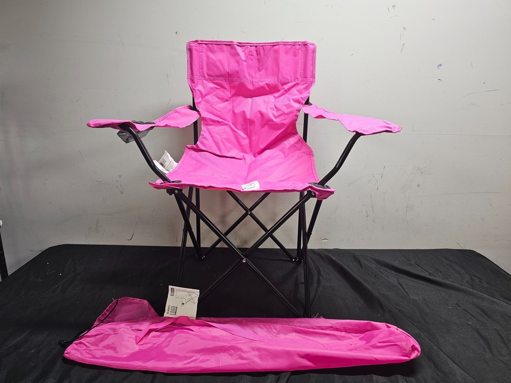 Pink Camp Chair 