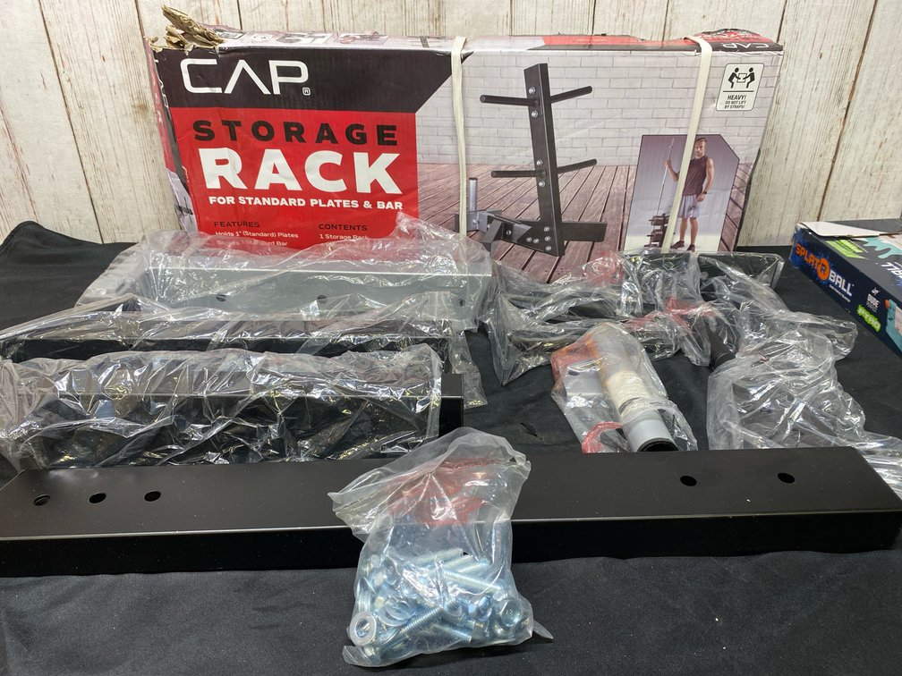 Rack For Standard Bar and Plates