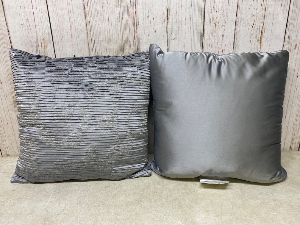 (2) 18”x18” Throw Pillows