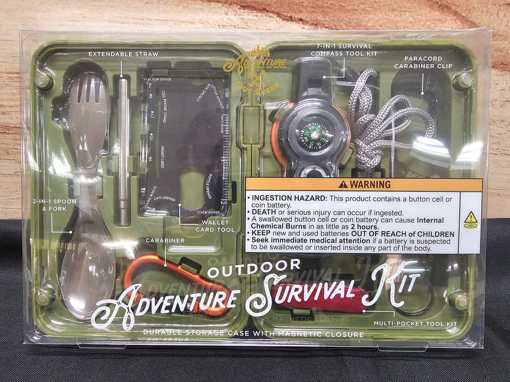 Outdoor Adventure Survival Kit