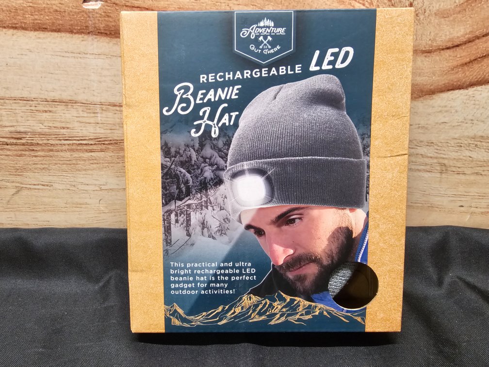 Adventure Rechargeable LED Beanie Hat 