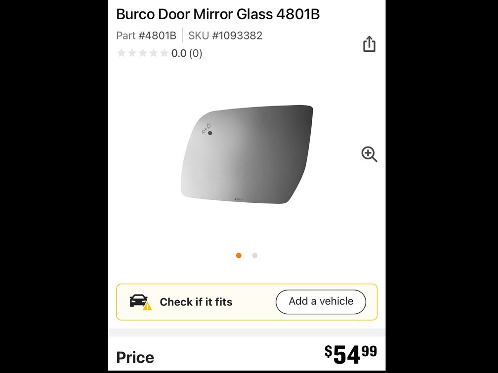 Automotive Mirror Replacement