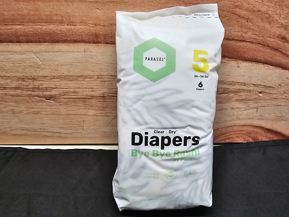 Size 5 Parasol Diapers 6pk