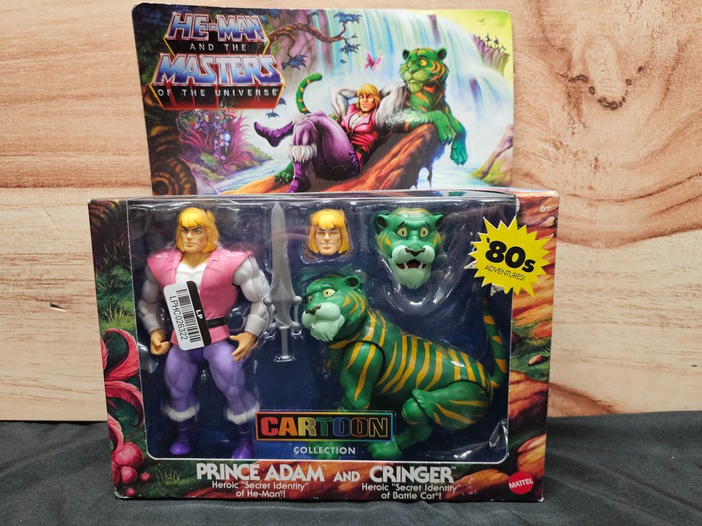 He-Man And The Masters Of The Universe Prince Adam & Cringer