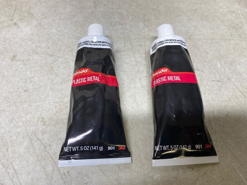 (2) Bondo Plastic Metal