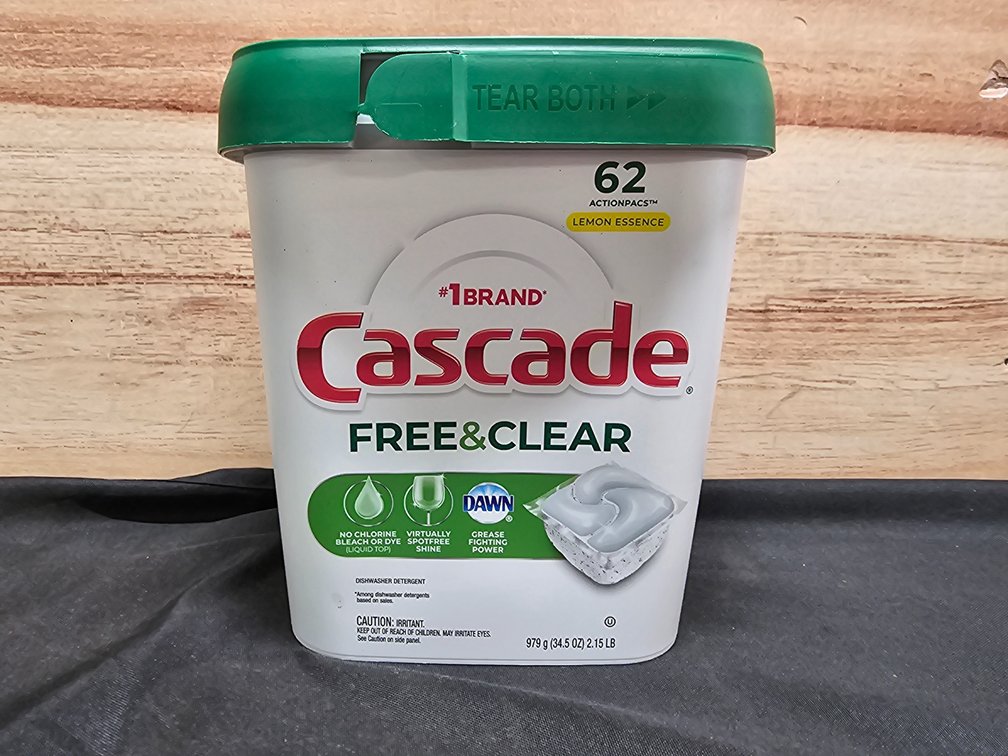 Cascade Free & Clear 62 Action-packed Lemon Essence