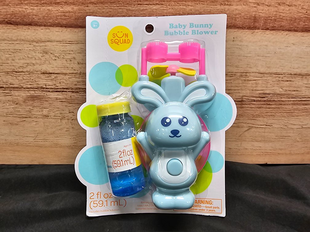 Sun Squad Baby Bunny Bubble Blower