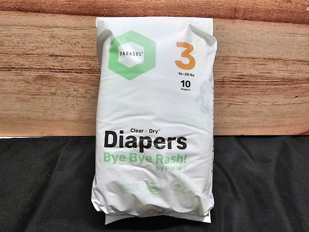 Size 3 Parasol Diapers 