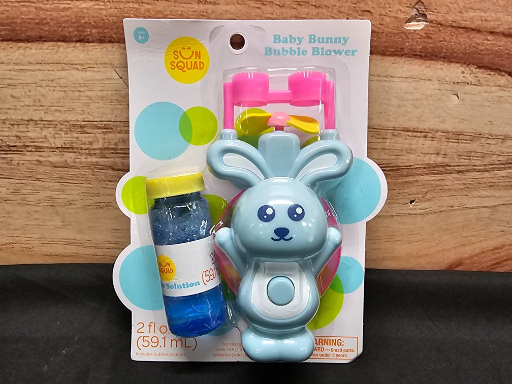 Sun Squad Baby Bunny Bubble Blower 