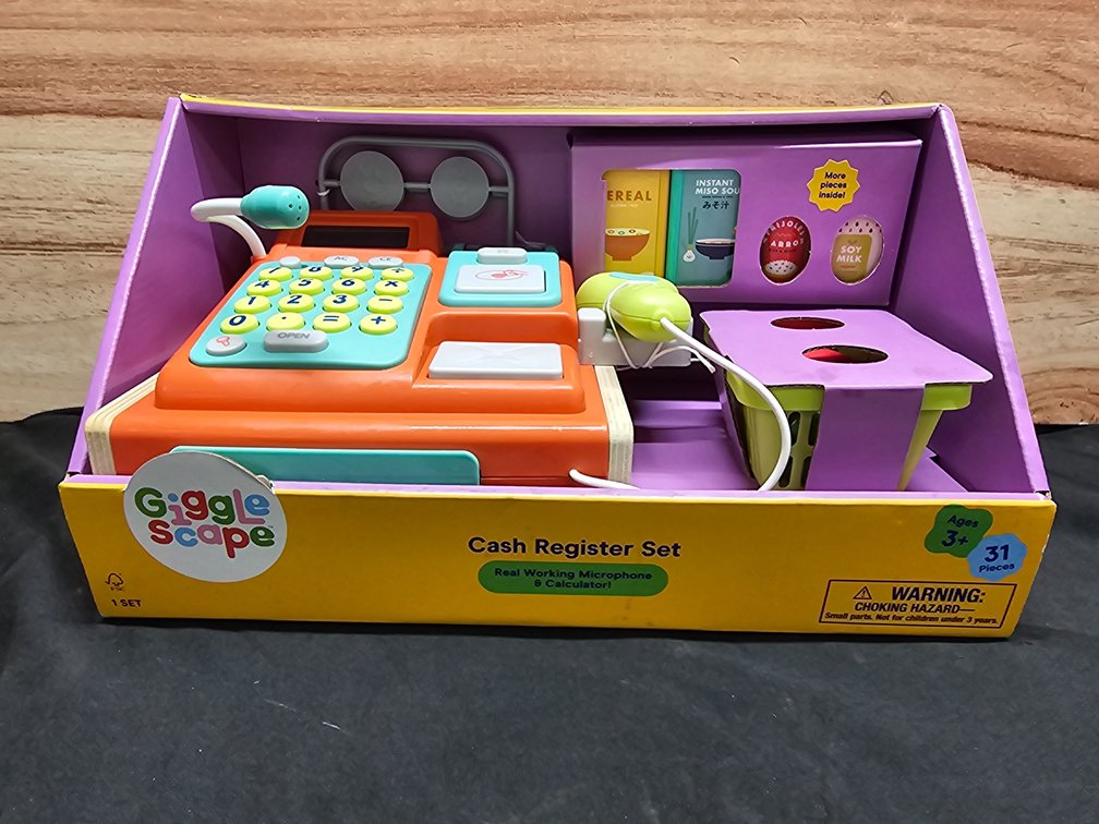 Giggle Scape Cash Register Set 