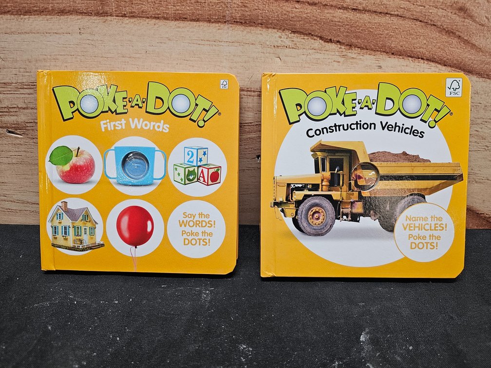 (2) Melissa & Doug Poke A Dot Book 