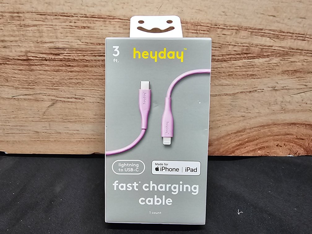 Heyday Lightning To USB-C Fast Charging Cable