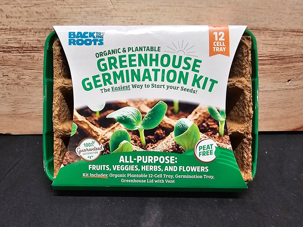 Back To The Roots Organic & Plantable Greenhouse Germination Kit