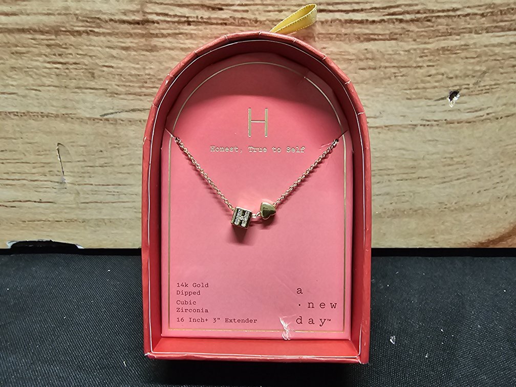 14k Gold Dipped 16in + 3in Extender Necklace 