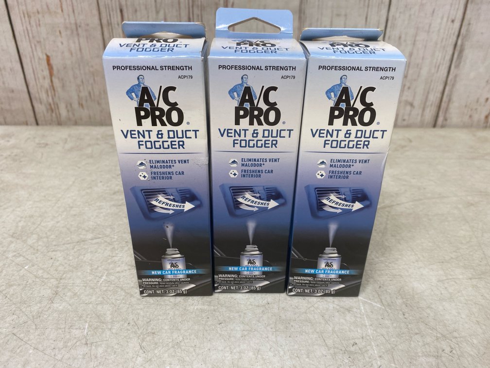 (3) A/C Pro Vent & Duct Fogger