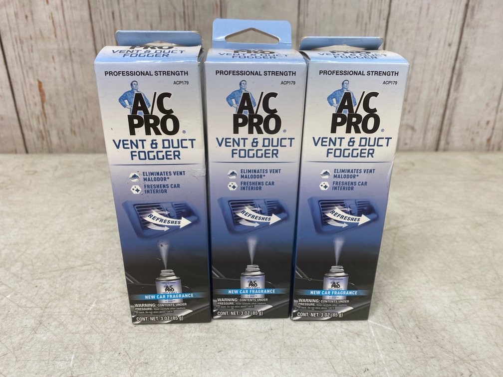 (3) A/C Pro Vent & Duct Fogger