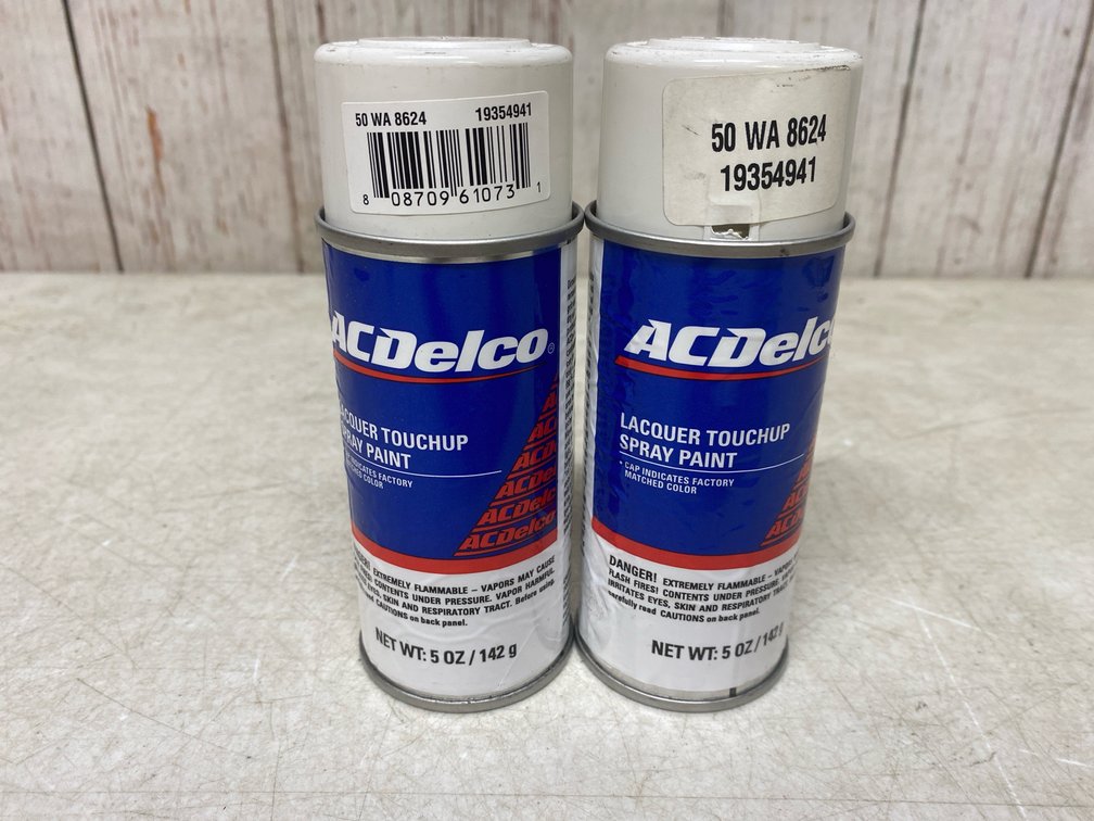 (2) Lacquer Touchup Spray Paint