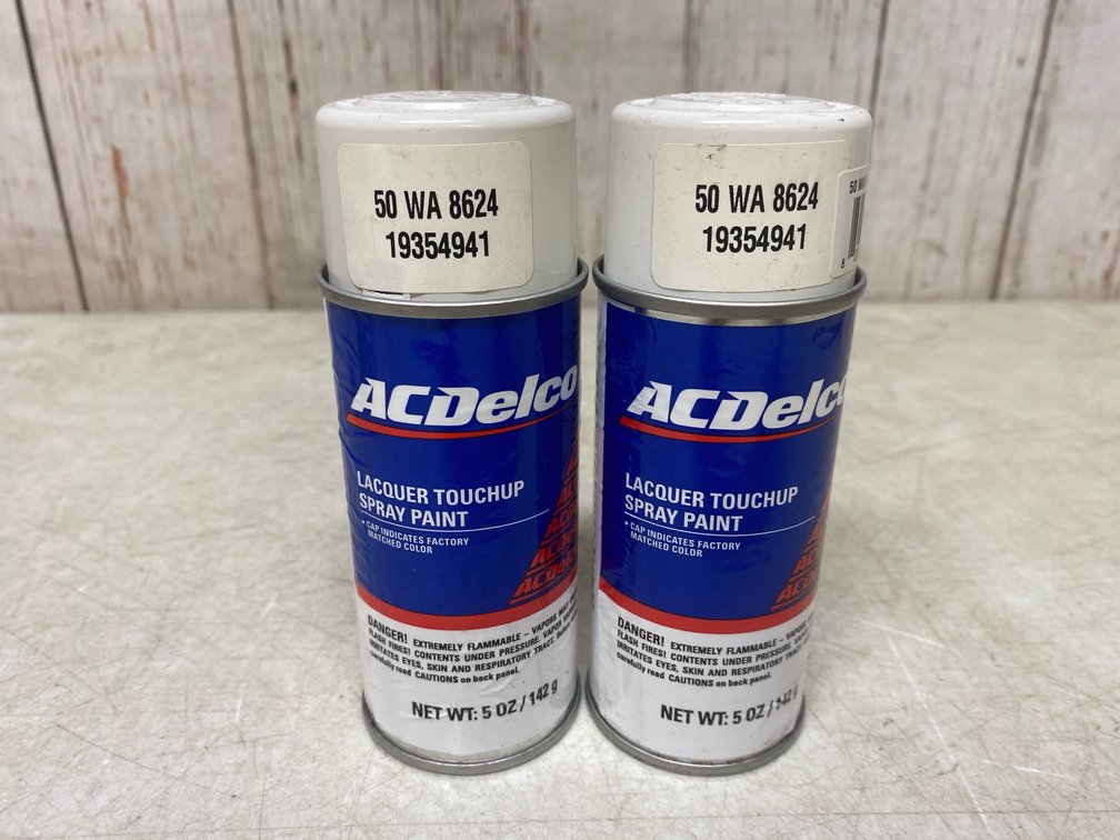 (2) Lacquer Touchup Spray Paint
