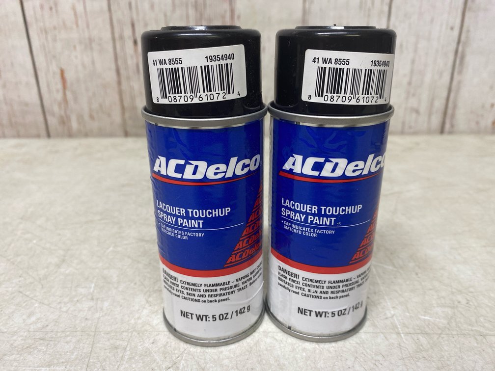 (2) Lacquer Touchup Spray Paint