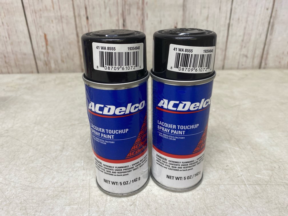 (2) Lacquer Touchup Spray Paint
