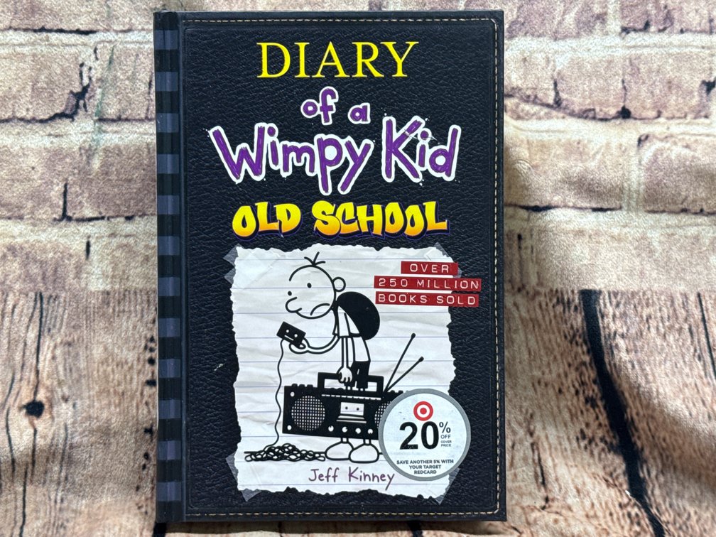 Diary of A Wimpy Kid Old School (hard back)
