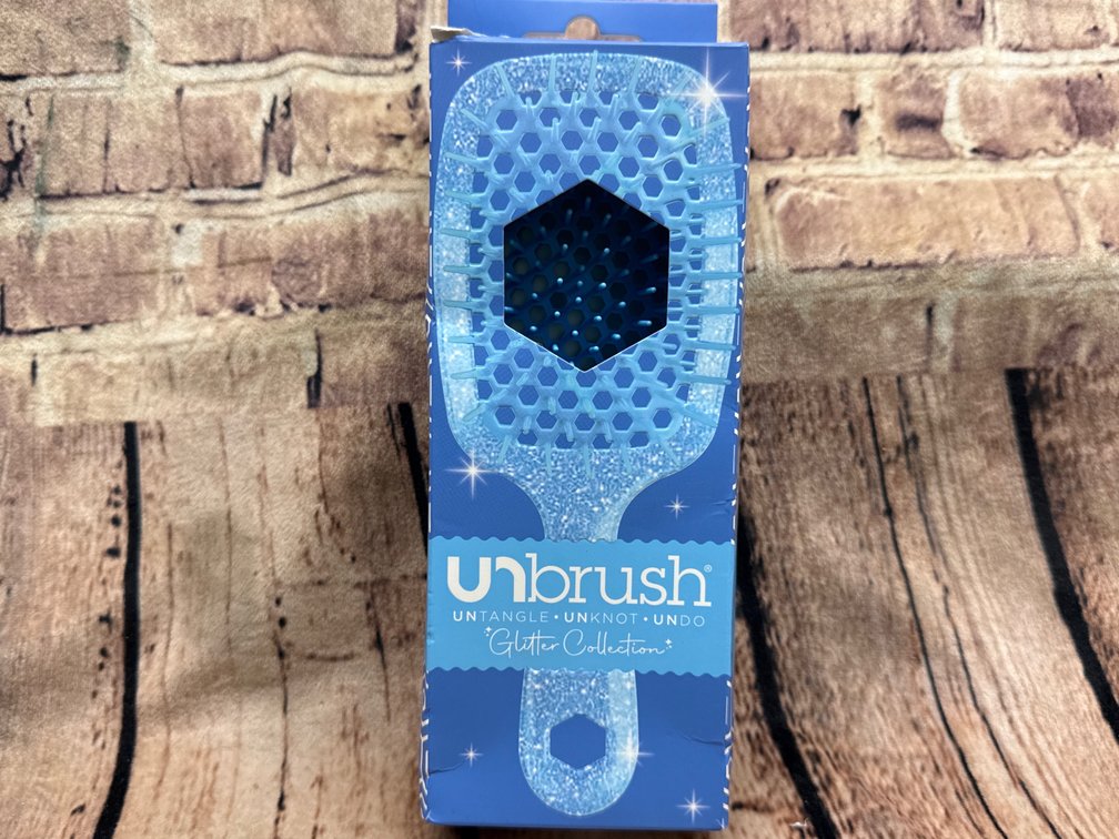 UnBrush Untangle, Unknot, Undo glitter collection 