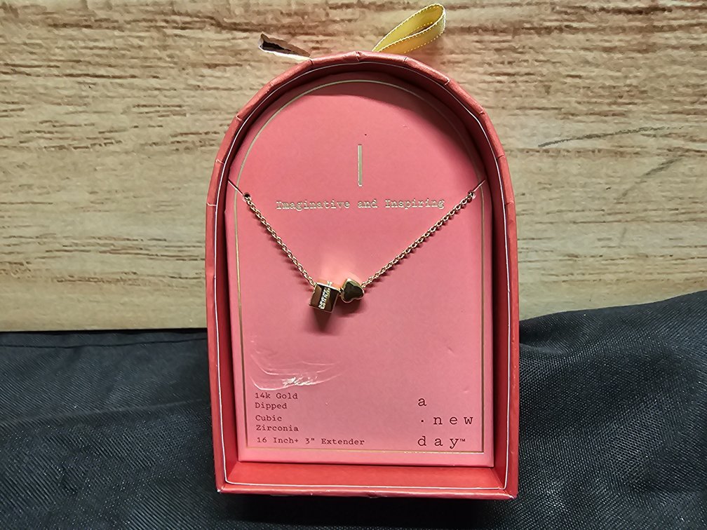 14k Gold Dipped 16in +3in Extender Necklace