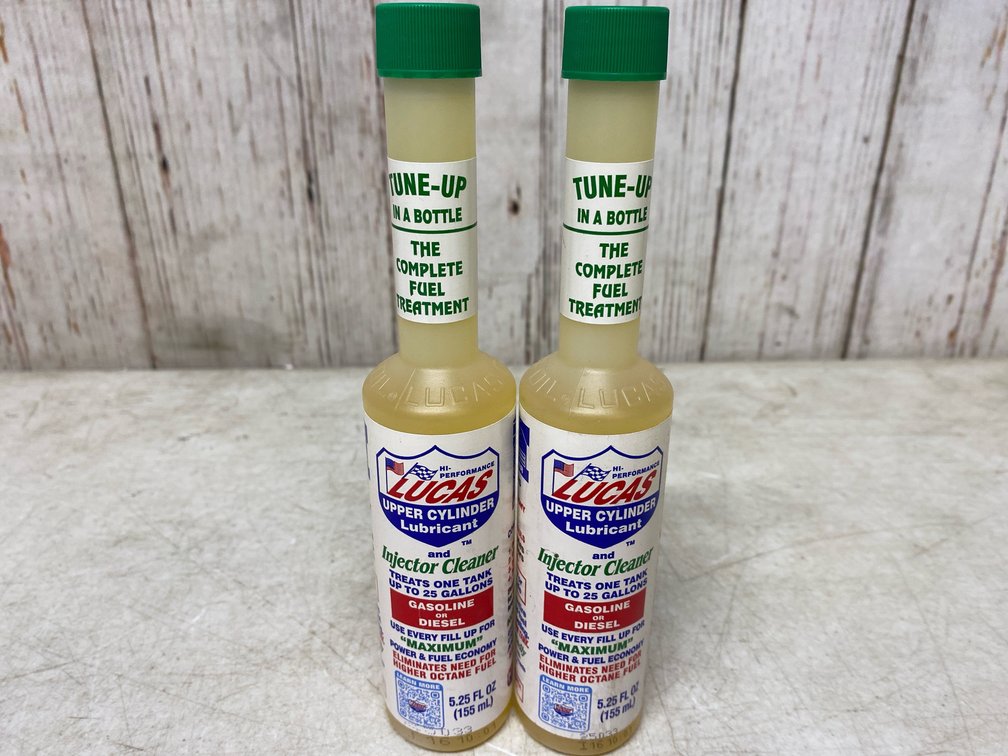 2) Upper Cylinder Lubricant and Injector Cleaner