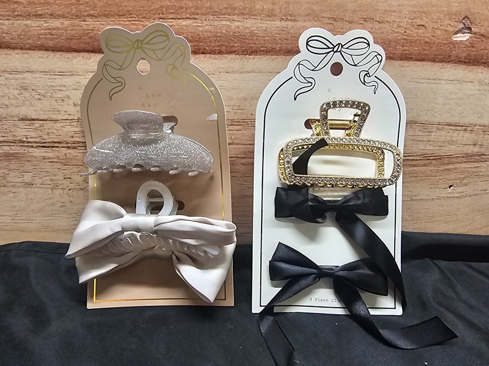 A New Day Hair Clips 5pcs