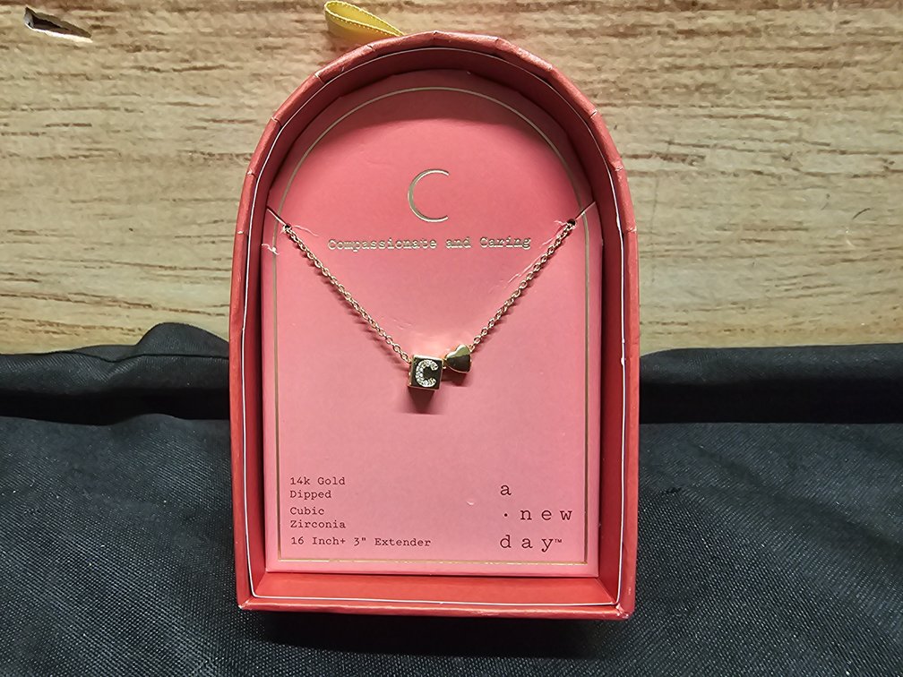 14k Gold Dipped 16in in + 3in Extender Necklace 