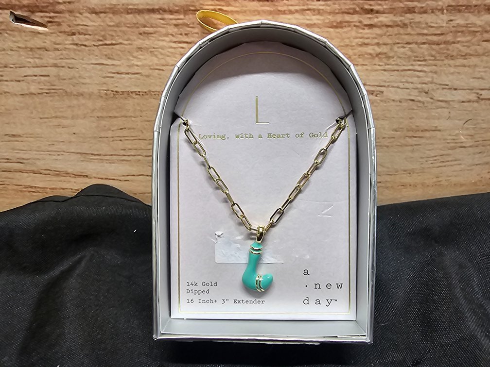 14k Gold Dipped 16in in + 3in Extender Necklace 