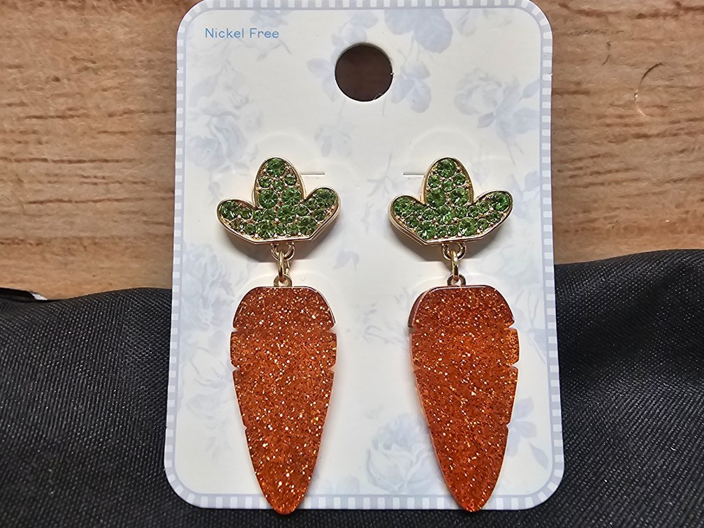Carrot Earrings 