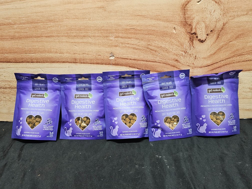 (5) Digestive Health Soft Cat Treats 