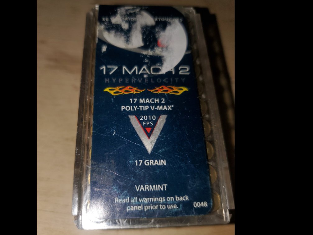 CCI 17 cal. V-Max
