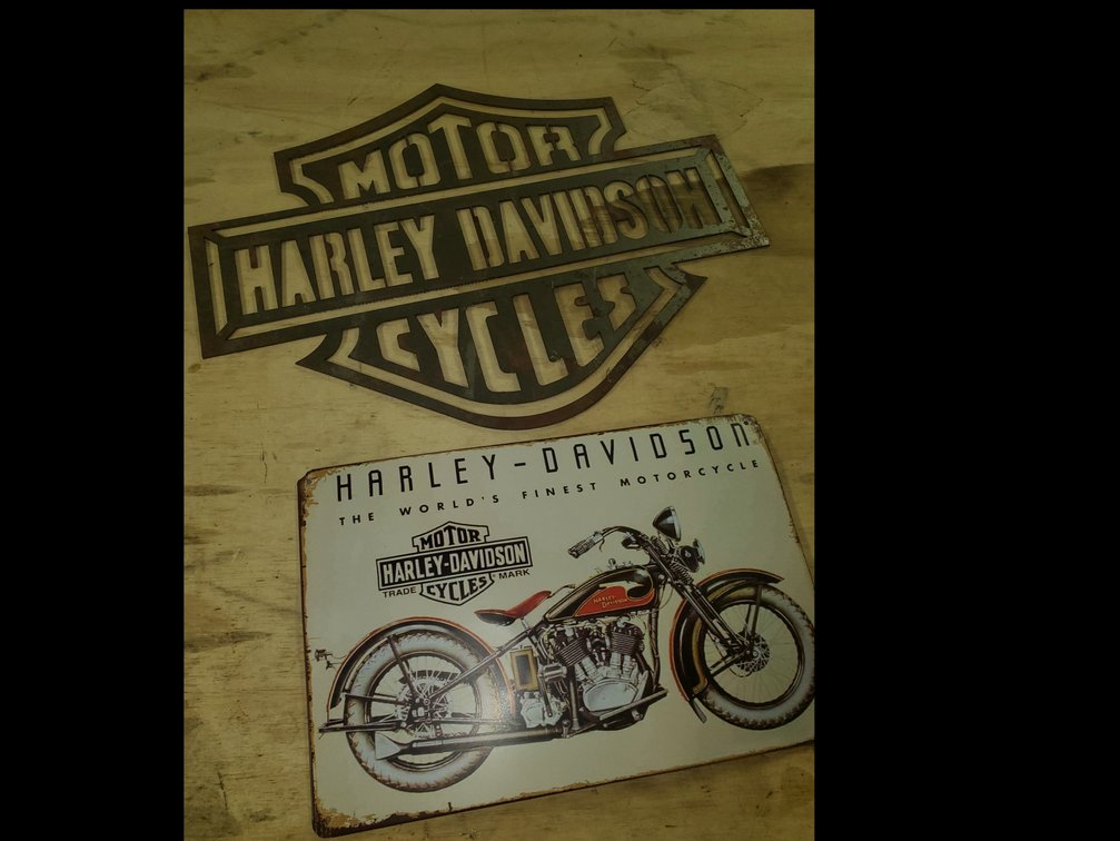 Harley Davidson lot
