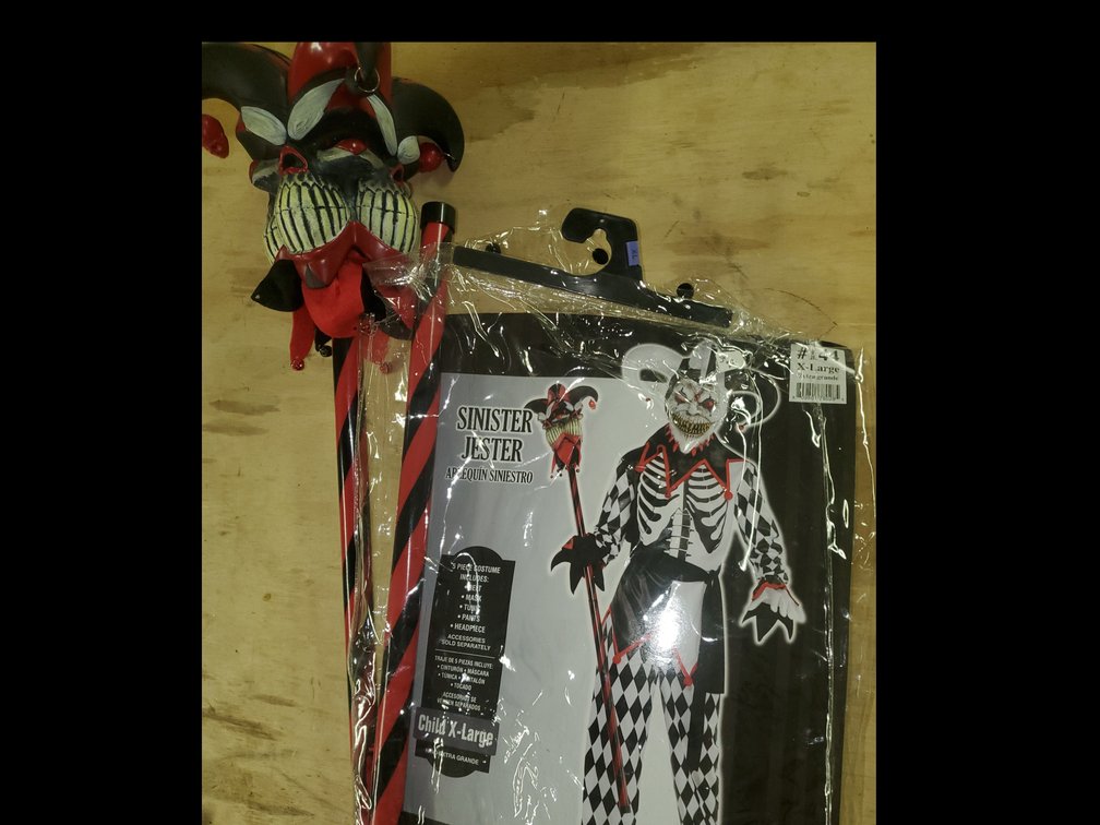 Sinister Jester- X-Large child
