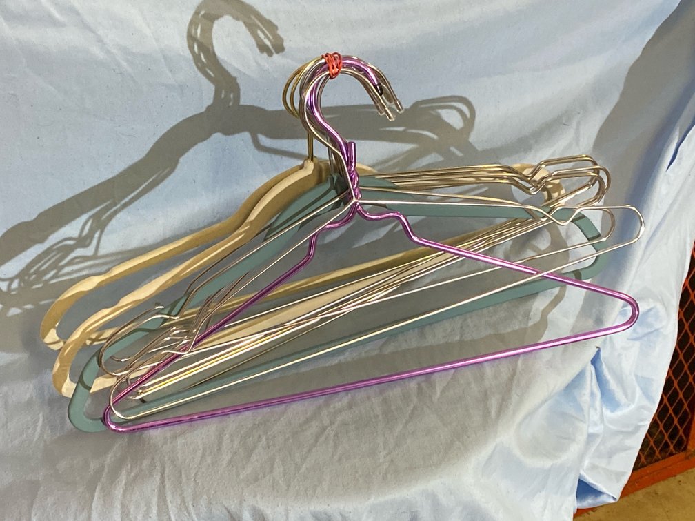 (11) Metal Hangers