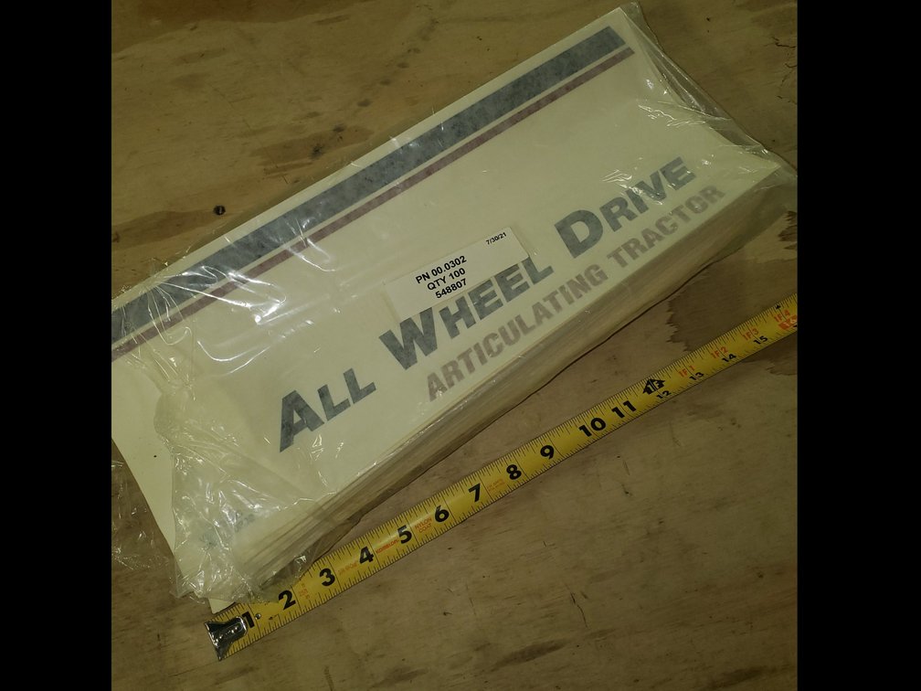 Ventrac -4500  All Wheel Drive Decals