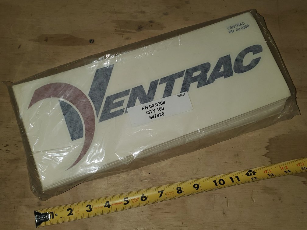 Ventrac Decals - Qty 100