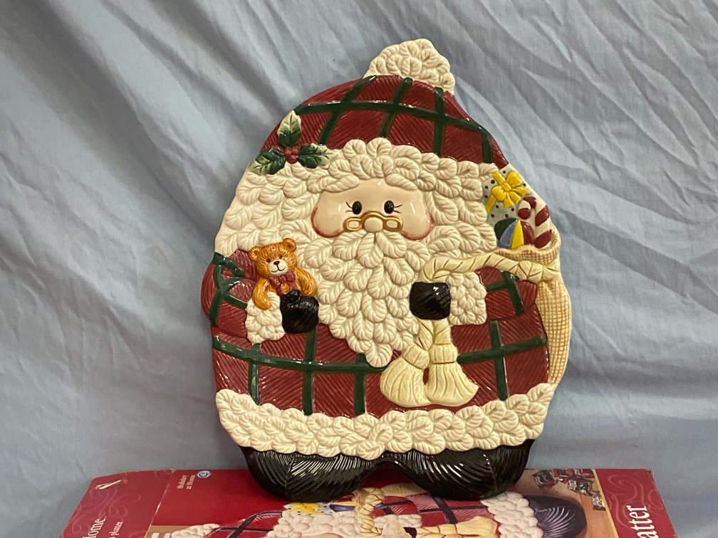 Santa Serving Platter
