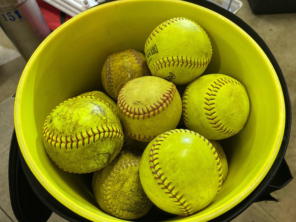 Diamond Sports Coaches Bucket + Softballs