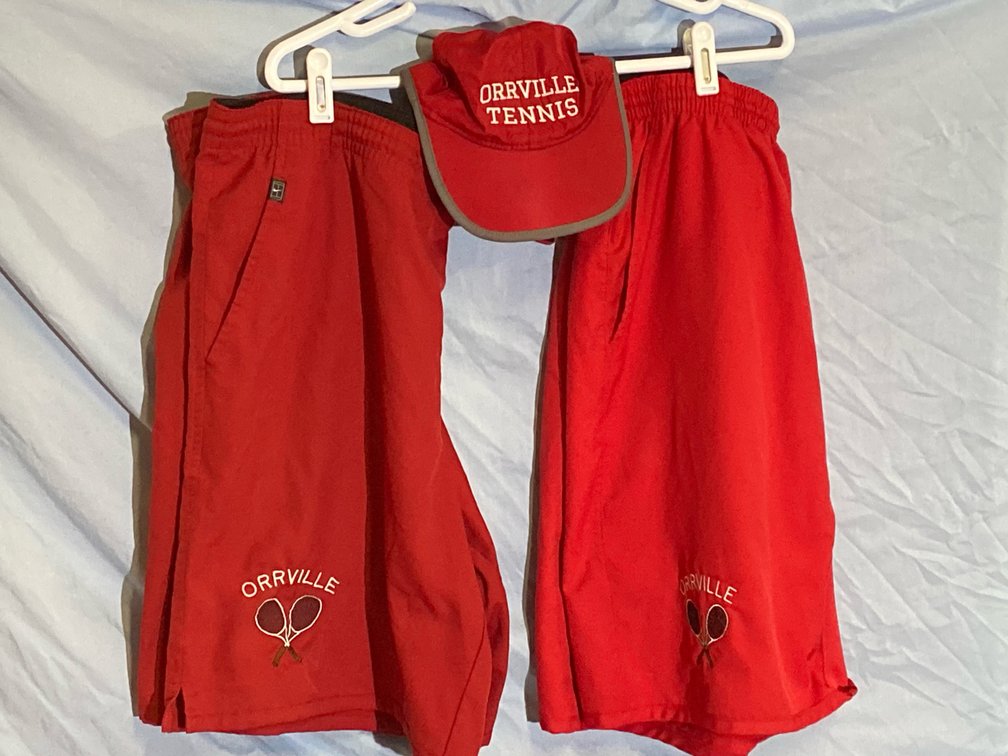 (2) Large Shorts + Hat