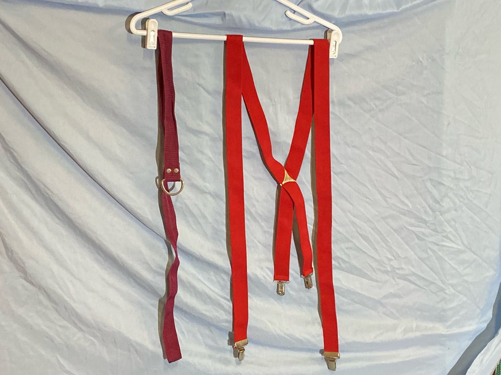 39” Web Belt + Clip Suspenders