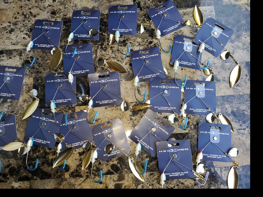 20 PC. Spinnerbait lot