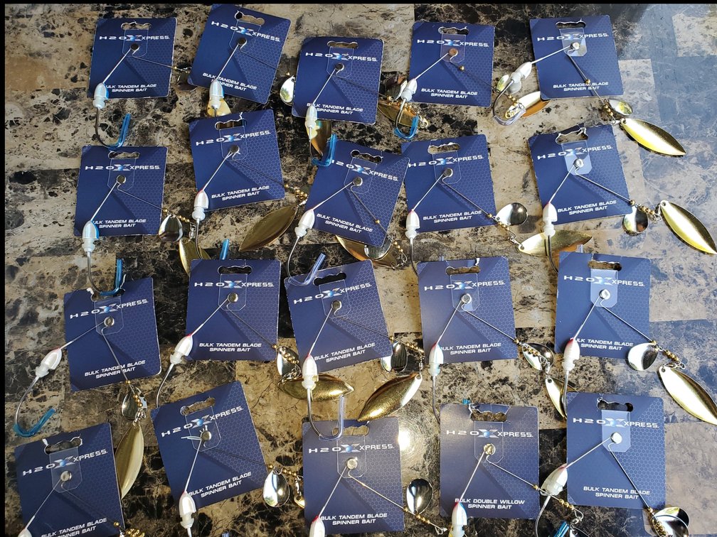 20 PC. Spinnerbait lot