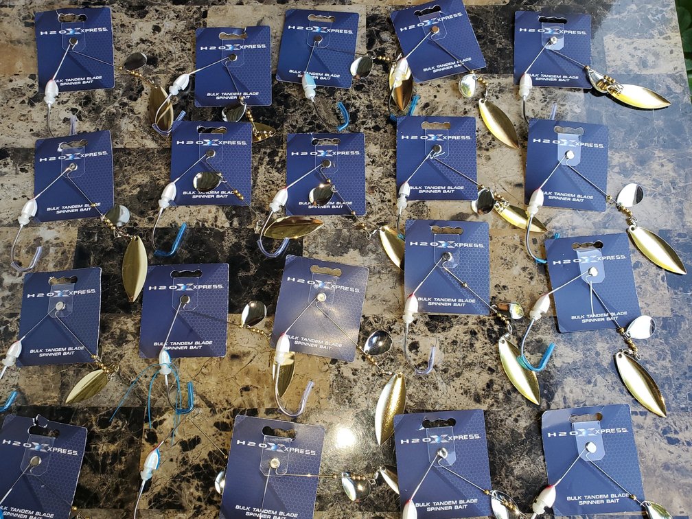 20 PC. Spinnerbait lot