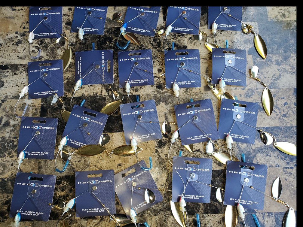 20 PC. Spinnerbait lot